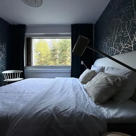 Rauhallinen Ja Tilava Ylimmaen Kerroksen Nelioe Apartament *